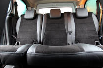 Mercedes Citan 2013-2021 Pokrowce samochodowe ekoskóra+tkanina+alcantara Antara A001 (pełne wnętrze) zdjęcia 4
