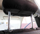Volkswagen Caddy 2010-2015 Pokrowce Samochodowe Skóra Ekologiczna+Tkanina+Alcantara Antara A001b (Komplet) zdjęcia 15