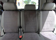 Volkswagen Caddy 2010-2015 Pokrowce Samochodowe Skóra Ekologiczna+Tkanina+Alcantara Antara A001b (Komplet) zdjęcia 7
