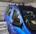 Renault Kangoo/Express 2021- Relingi dachowe Skyport szary mat (Do Express) zdjęcia 2