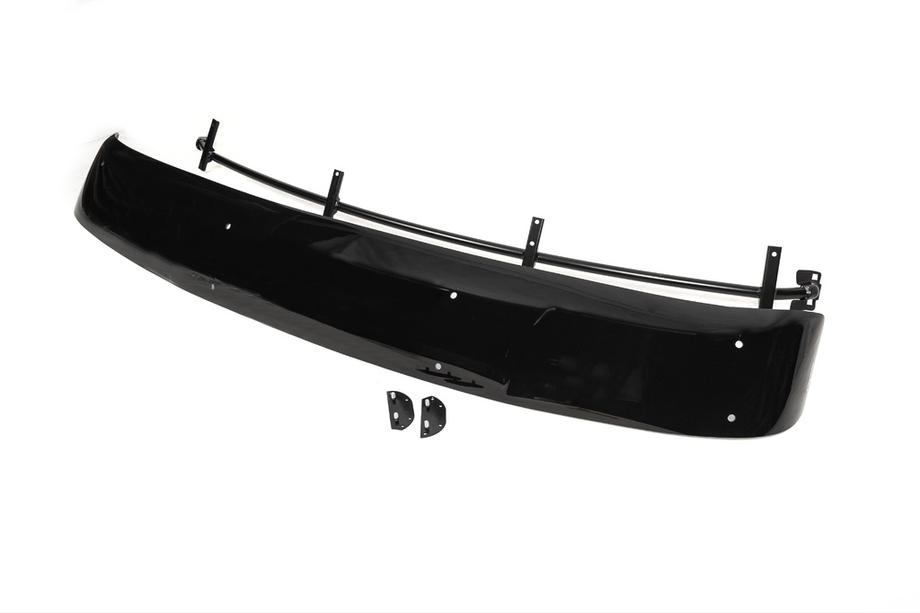 Volkswagen Crafter 2006-2016 Daszek na szybę przednią na ramie V2 (czarny połysk, 5mm) Zdjęcia 2