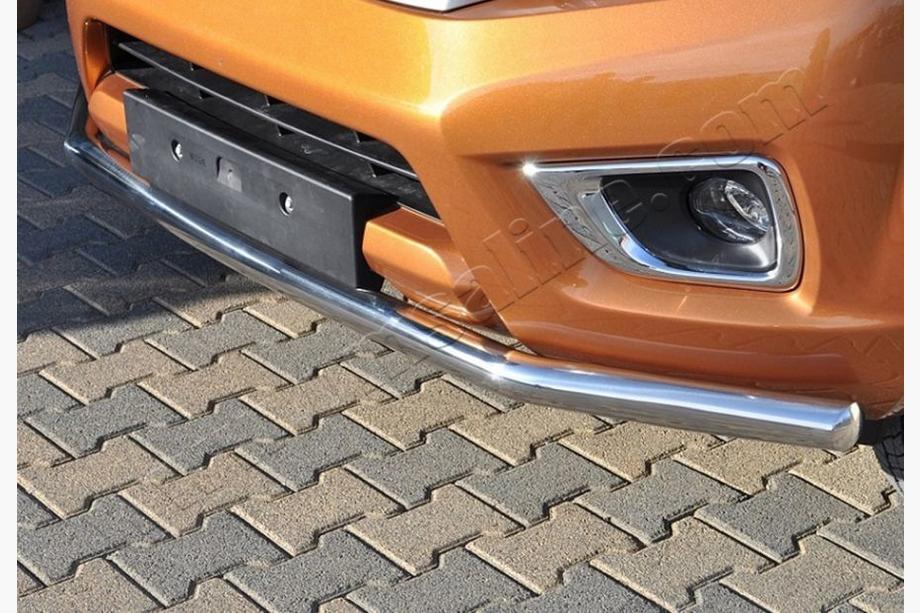 Mitsubishi L200 2015-2024 Przedni Pałąk Ochronny Texas 2015-2019 (76mm, Stal Nierdzewna) Image