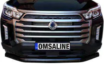 SsangYong Musso II 2018– Osłona przednia Texas (76mm, czarna) zdjęcia 3