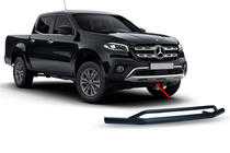 Mercedes X class 2017-2020 Przedni podwójny pałąk Vegas (czarny, 76mm) zdjęcia 2