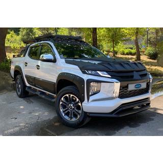 Przedni podwójny pałąk Vegas 2019+ (czarny, 76mm) Mitsubishi L200 2015-2024 zdjęcia 2