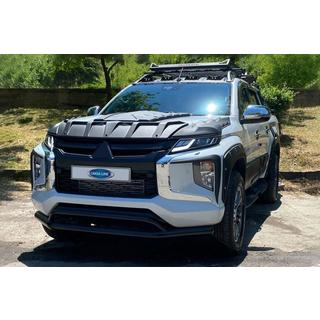 Przedni podwójny pałąk Vegas 2019+ (czarny, 76mm) Mitsubishi L200 2015-2024 zdjęcia 1