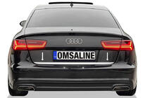 Audi A6 C8 2018–2025 Listwa bagażnika OmsaLine stal nierdzewna zdjęcia 1