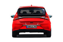 Hyundai I-20 2020- Listwa chromowana nad tablicą rejestracyjną OmsaLine (stal nierdzewna) zdjęcia 1