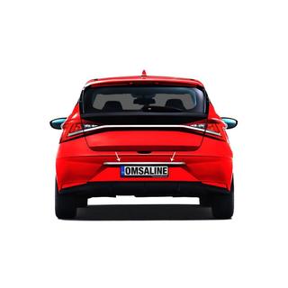 Listwa chromowana nad tablicą rejestracyjną OmsaLine (stal nierdzewna) Hyundai I-20 2020- zdjęcia 1
