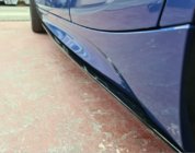 BMW 3 Series F30/F31 2012-2019 Nakładki progowe czarne (203cm, OmsaLine) zdjęcia 1