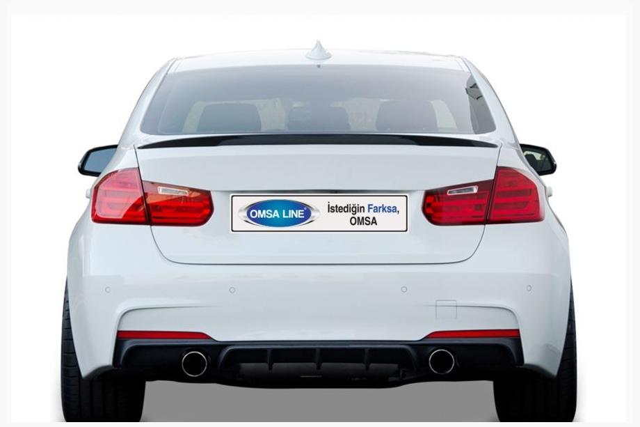 BMW 3 Series F30/F31 2012-2019 Spoiler M-Perf (OmsaLine, do lakierowania) Image