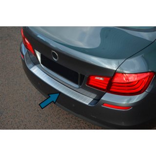 Nakładka na tylny zderzak OmsaLine (SD, stal nierdzewna) BMW 5 Series F10/F11 2010–2016 zdjęcia 1
