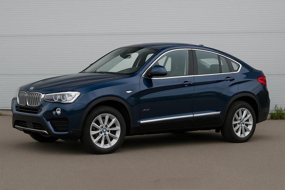 BMW X4 F26 2014-2018 Listwy Drzwiowe Stal Nierdzewna (4 szt) Image