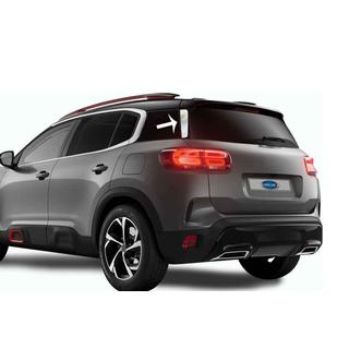 Chromowane nakladki pod spojler (2 szt, stal nierdzewna) Citroen C5 Aircross 2017-2025 zdjęcia 1