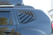 Dacia Duster 2008-2018 Nakładki na tylne szyby EuroCap (2 szt, ABS) zdjęcia 2