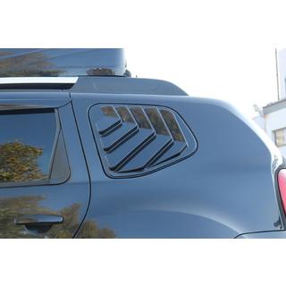 Nakładki na tylne szyby EuroCap (2 szt, ABS) Dacia Duster 2008-2018 zdjęcia 2