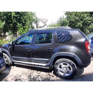 Nakładki na tylne szyby EuroCap (2 szt, ABS) Renault Duster 2008–2017 zdjęcia 1