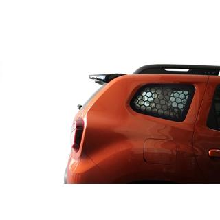 Nakładki na tylne szyby OmsaLine (2 szt, ABS) Renault Duster 2018-2024 zdjęcia 1