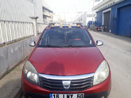 Renault Sandero 2007-2013 Daszek na Przednią Szybę (LED, Czarny Mat) zdjęcia 2
