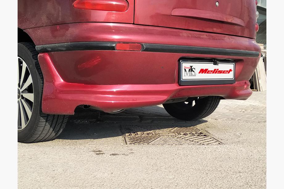 Fiat Bravo 2008-2016 Nakładka na tylny zderzak (Meliset, do lakierowania) Image