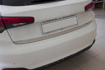 Fiat Tipo Cross 2021- Listwa bagażnika stal nierdzewna Carmos - Turecka Stal Nierdzewna zdjęcia 1