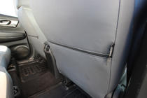 Nissan X-trail T32/Rogue 2014-2021 Pokrowce Samochodowe Skóra Ekologiczna+Tkanina+Alcantara Antara A0013 (Komplet) zdjęcia 7