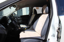 Nissan X-trail T32/Rogue 2014-2021 Pokrowce Samochodowe Skóra Ekologiczna+Tkanina+Alcantara Antara A0013 (Komplet) zdjęcia 11