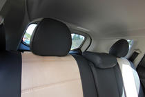 Nissan X-trail T32/Rogue 2014-2021 Pokrowce Samochodowe Skóra Ekologiczna+Tkanina+Alcantara Antara A0013 (Komplet) zdjęcia 3