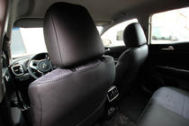 Kia Sportage 2021- Pokrowce Samochodowe Skóra Ekologiczna+Tkanina+Alcantara Antara A0010 (Komplet) zdjęcia 11