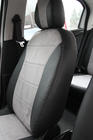 Citroen C-Elysee 2013-2022 Pokrowce Samochodowe Skóra Ekologiczna+Tkanina+Alcantara Antara A0010 (Komplet) zdjęcia 7