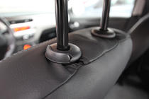 Citroen C-Elysee 2013-2022 Pokrowce Samochodowe Skóra Ekologiczna+Tkanina+Alcantara Antara A0010 (Komplet) zdjęcia 12
