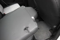 Citroen C-Elysee 2013-2022 Pokrowce Samochodowe Skóra Ekologiczna+Tkanina+Alcantara Antara A0010 (Komplet) zdjęcia 14