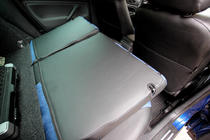 Volkswagen Passat B5 1997-2005 Pokrowce Samochodowe Skóra Ekologiczna+Tkanina+Alcantara Antara A006 (Komplet) zdjęcia 12
