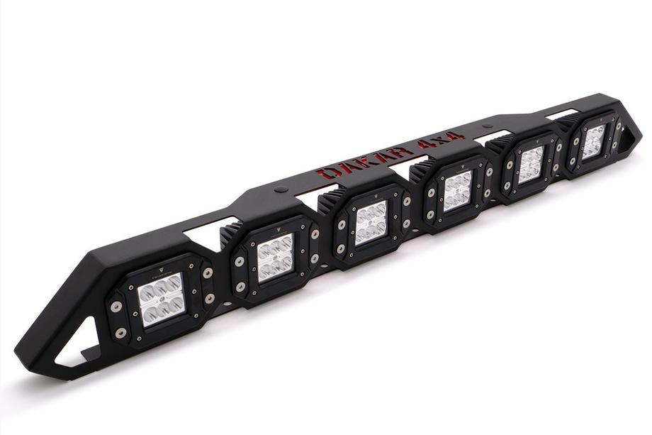 Ford F-150 2014-2021 Uchwyt lamp LED na kosz dachowy Dakar Zdjęcia 2