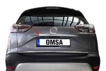 Opel Crossland X 2017-2024 Listwa chromowana nad tablicą rejestracyjną (stal nierdzewna) zdjęcia 4
