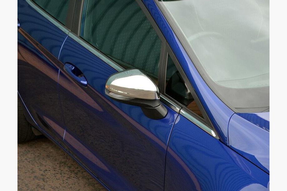 Ford Fiesta 2017- Nakładki na Lusterka (2 szt, Stal Nierdzewna) Image