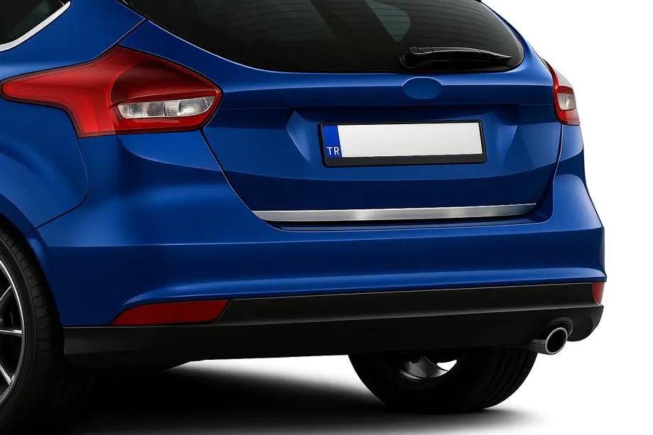 Ford Focus III 2011-2017 Listwa bagażnika 2015-2017 (Hatchback, stal nierdzewna) Image