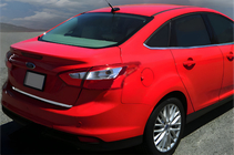 Ford Focus III 2011-2017 Listwa bagażnika 2015-2017 (Sedan, stal nierdzewna) zdjęcia 1