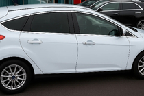 Ford Focus III 2011-2017 Kompletny zestaw listew okiennych HB (12 szt, stal nierdzewna) zdjęcia 1