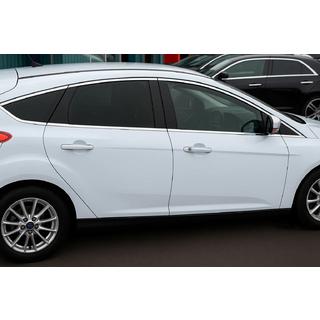 Kompletny zestaw listew okiennych HB (12 szt, stal nierdzewna) Ford Focus III 2011-2017 zdjęcia 1