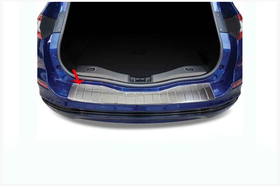 Ford Mondeo 2014-2022 Nakładka na tylny zderzak stal nierdzewna (SW) Image