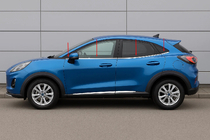 Ford Puma 2019- Listwy dolne szyb stal nierdzewna (8 szt) zdjęcia 3