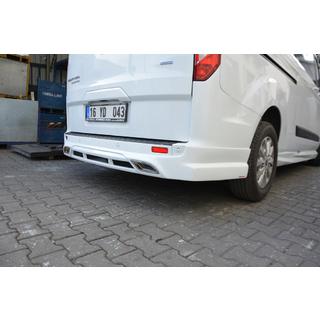 Nakładka na tylny zderzak (gruntowana do lakierowania) Ford Custom 2013-2022 zdjęcia 2