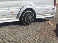 Ford Transit 2014- Progi boczne tylna czesc (zagruntowane do lakierowania) zdjęcia 1