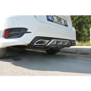 Dyfuzor tylnego zderzaka (Meliset, w kolorze nadwozia) Honda Civic Sedan X 2016-2021 zdjęcia 1
