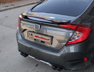 Honda Civic Sedan X 2016-2021 Spojler Isikli (zagruntowany do malowania) zdjęcia 1