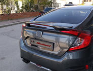 Honda Civic Sedan X 2016-2021 Spojler Isikli (zagruntowany do malowania) zdjęcia 2