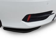 Honda Civic Sedan X 2016-2021 Nakładki flap na tylny zderzak (2 szt, czarne) zdjęcia 1