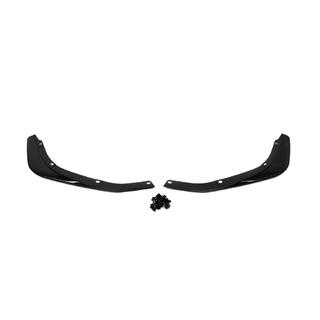 Flapy na przedni zderzak (2 szt, czarne) Honda Civic Sedan X 2016-2021 zdjęcia 2