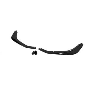 Flapy na przedni zderzak (2 szt, czarne) Honda Civic Sedan X 2016-2021 zdjęcia 3